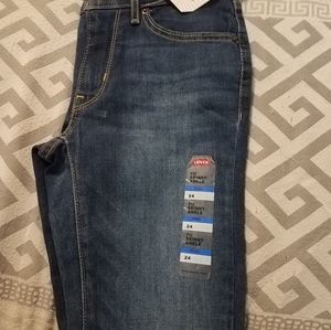 Women's Levis 711 Skinny Ankle Jeans